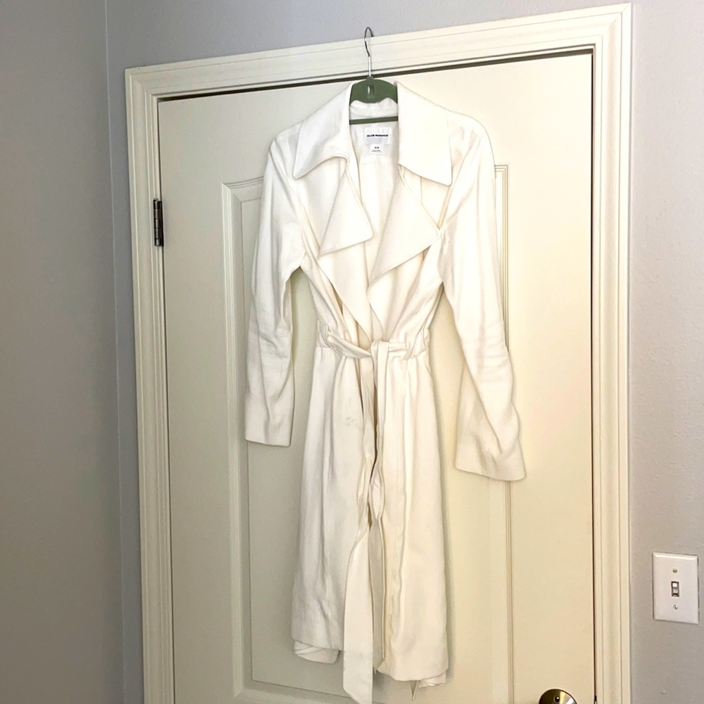 Club Monaco Never worn cream coat